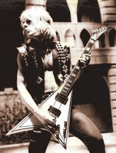 Randy Rhoads et son modèle fétiche